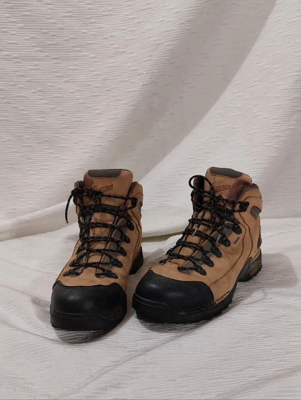 Danner Gore-tex Men's Brown Leather Hiking Boots Size 13 - Picture 1 of 12